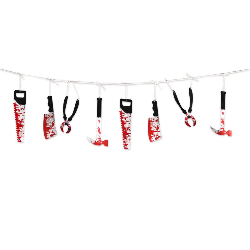 Blood-Soaked Weapons Garland