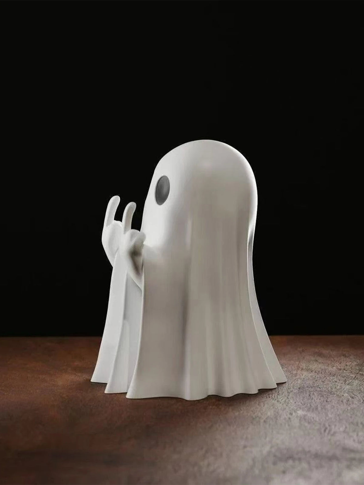 Rude Little Ghost Figurine