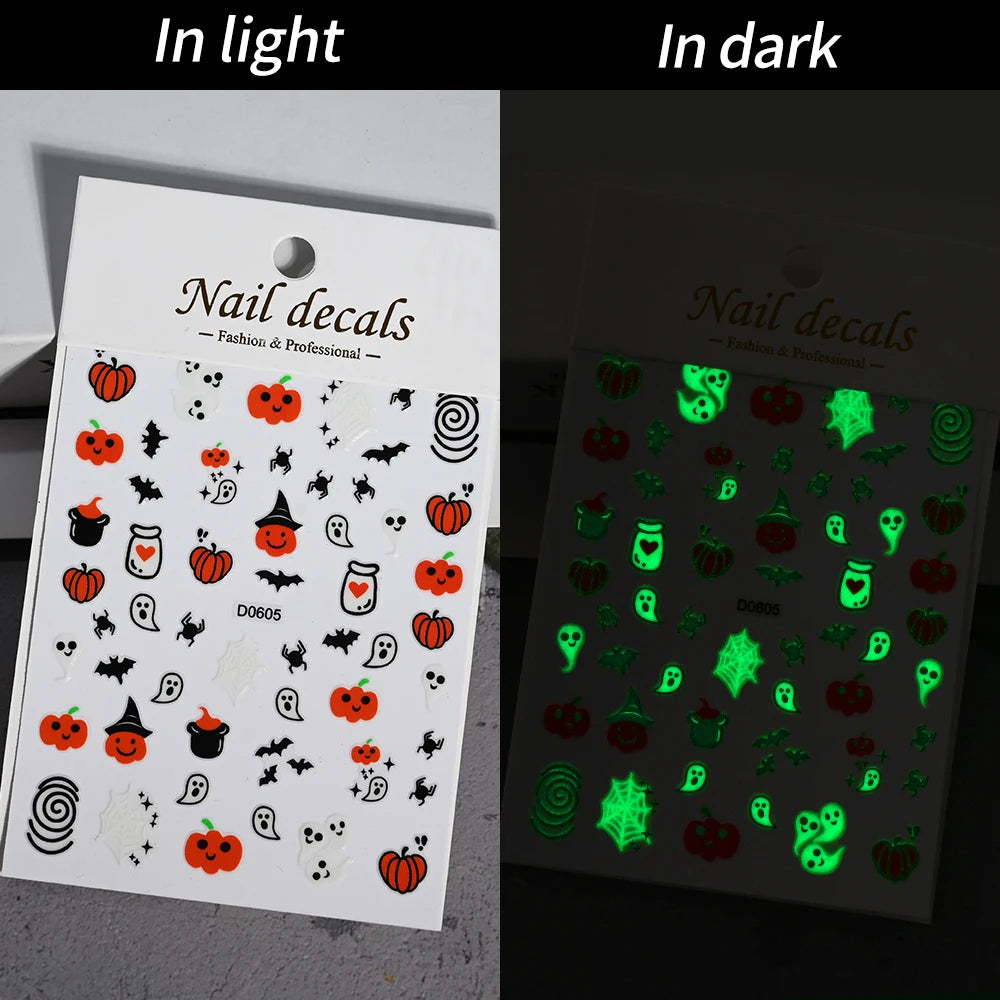 Halloween Nail Art Stickers