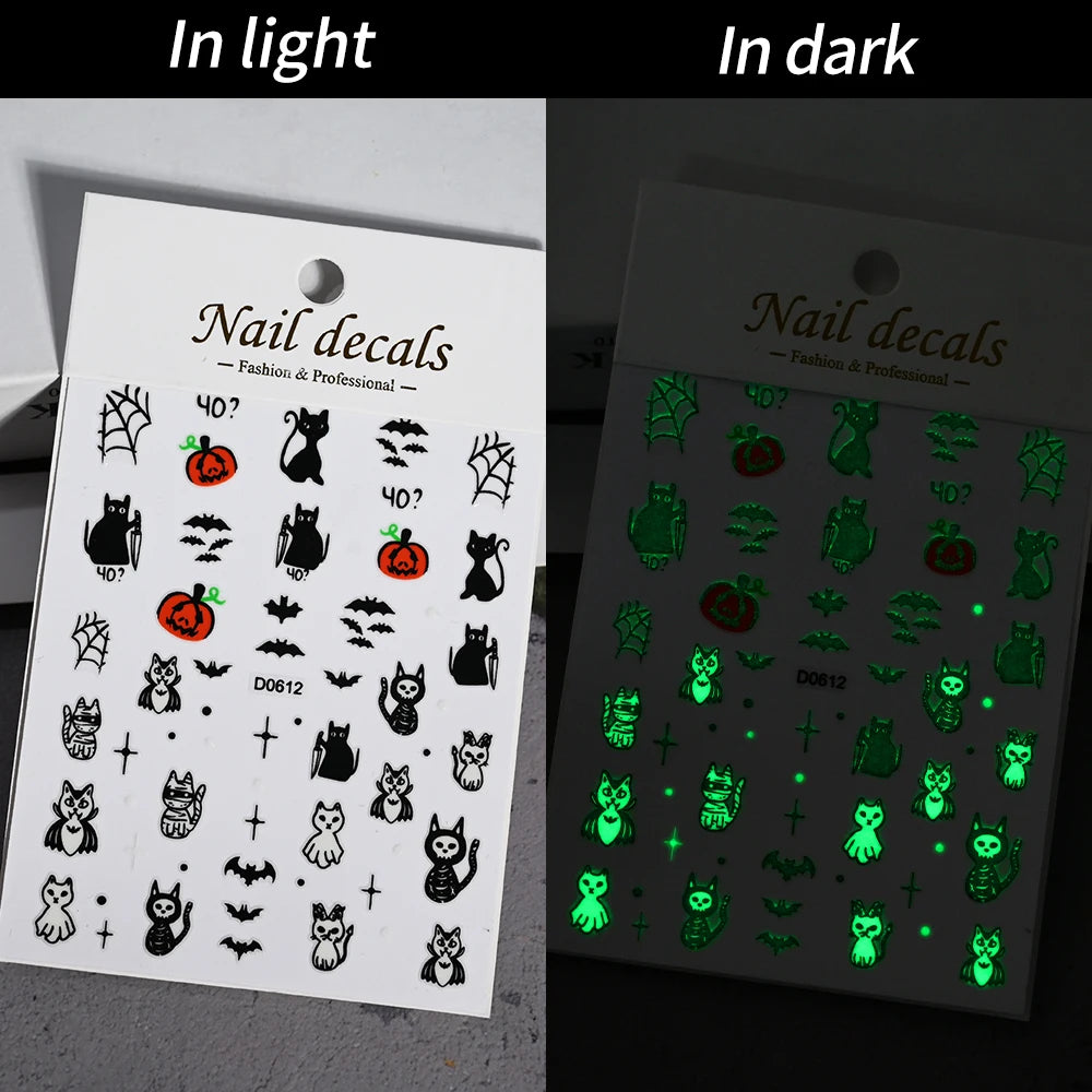 Halloween Nail Art Stickers