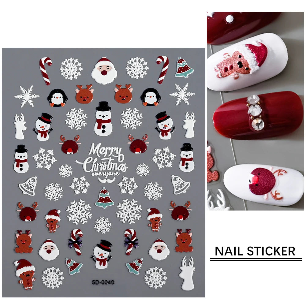 Halloween Nail Art Stickers