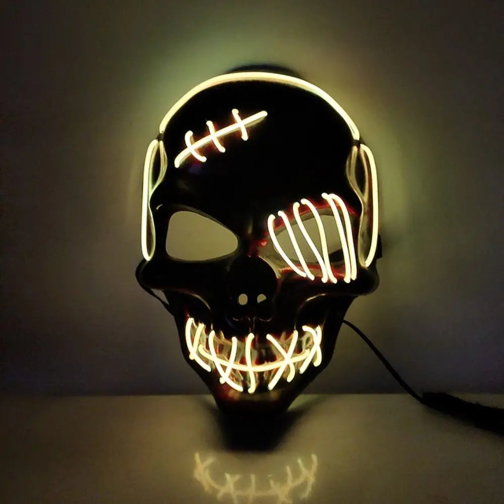 Glowing Skull LED Mask