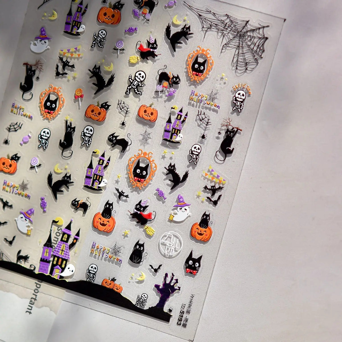 Halloween Nail Art Stickers