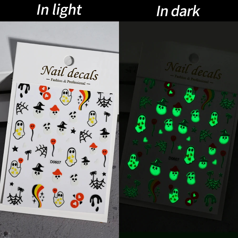 Halloween Nail Art Stickers