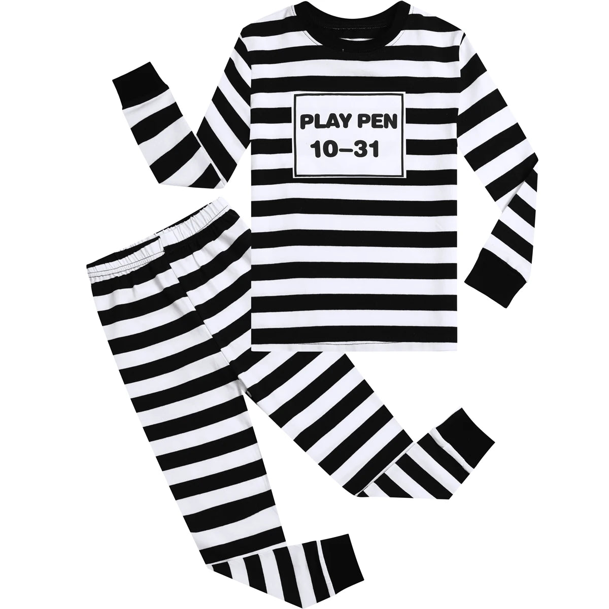 Glow Skeleton Kids Costume Pajamas