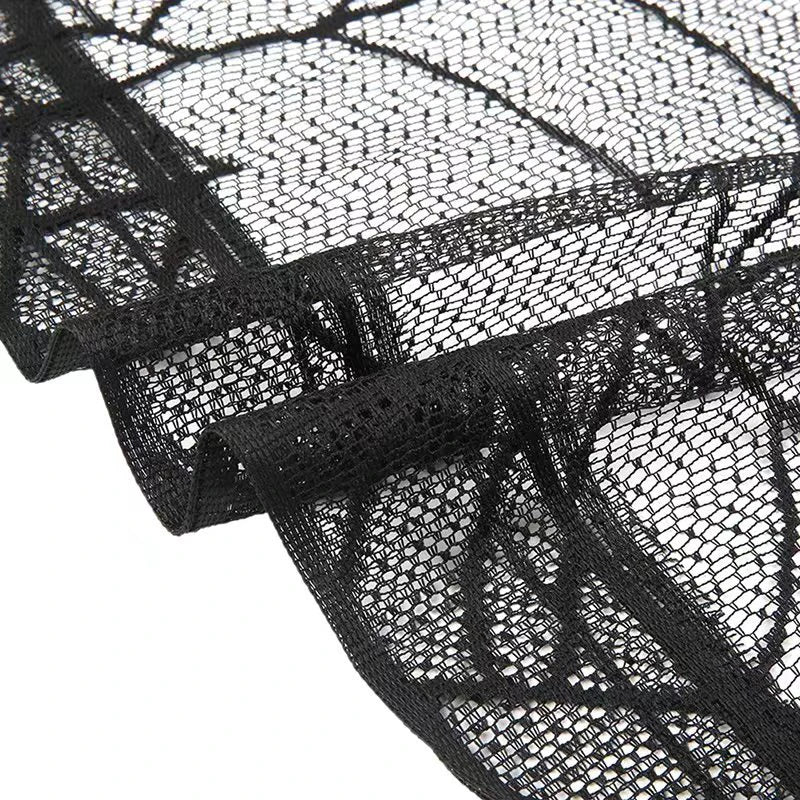 Bat Lace Mantel Scarf