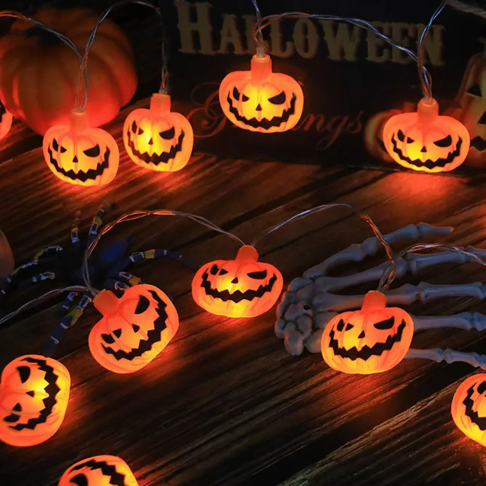 Pumpkin & Ghost Lantern Lights