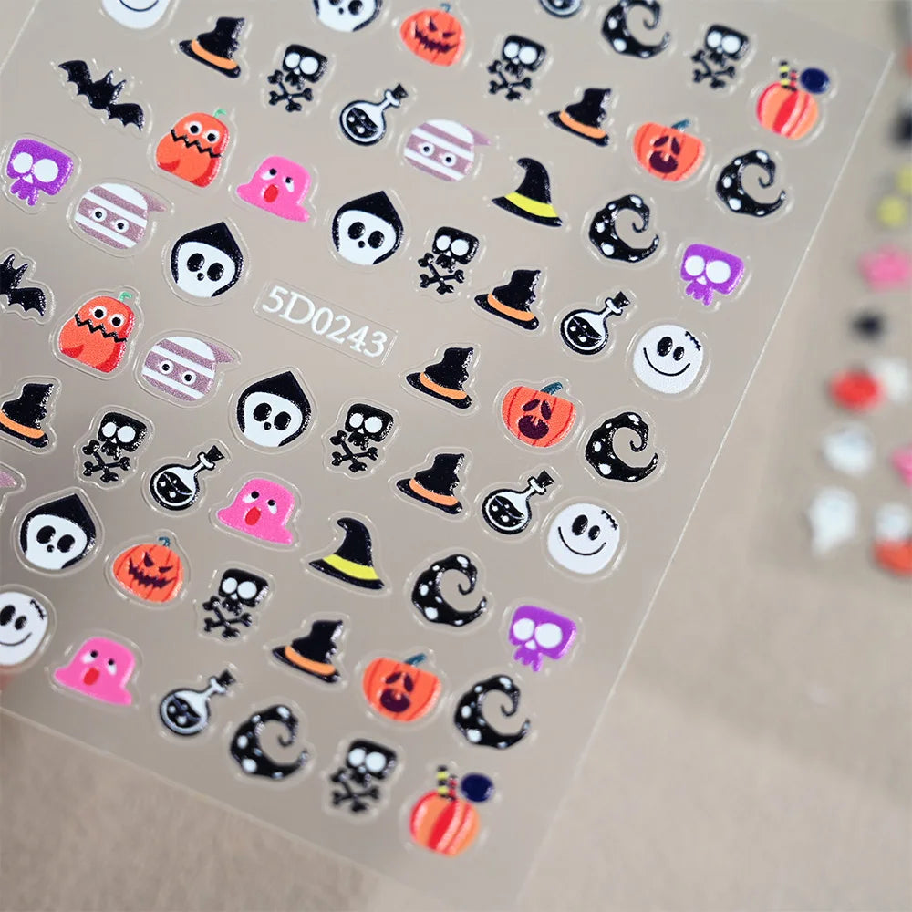 Halloween Nail Art Stickers