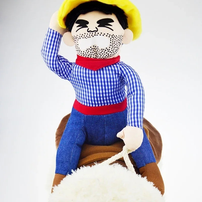 Cowboy Rider Pet Costume