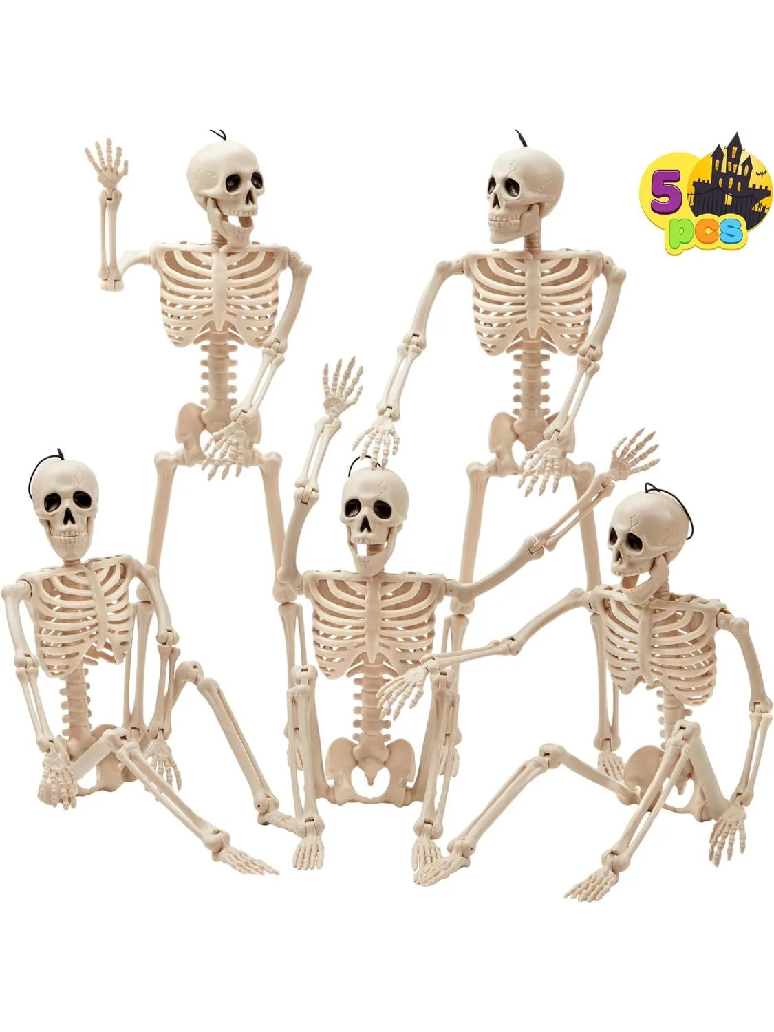 Bone Crew Skeletons (5-Pack)