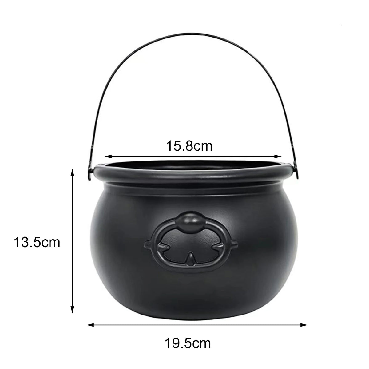Witch's Cauldron Candy Bowls