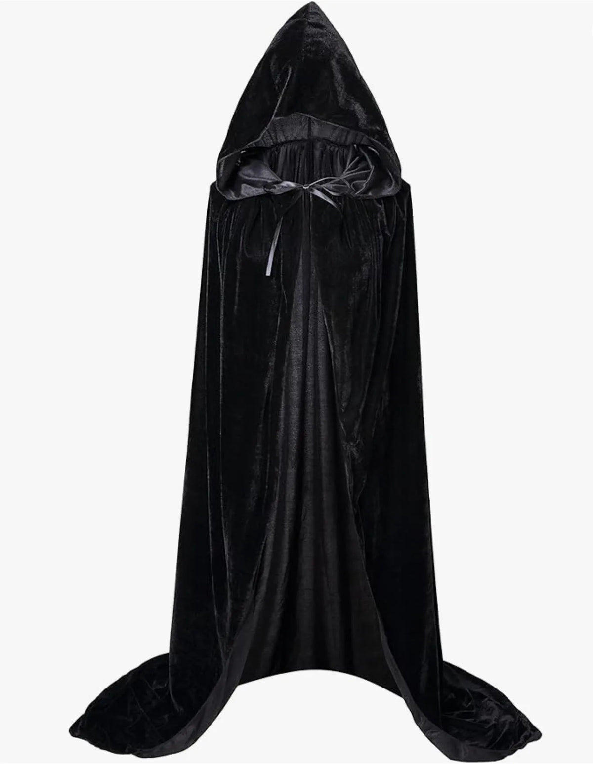 Midnight Velvet Hooded Cloak