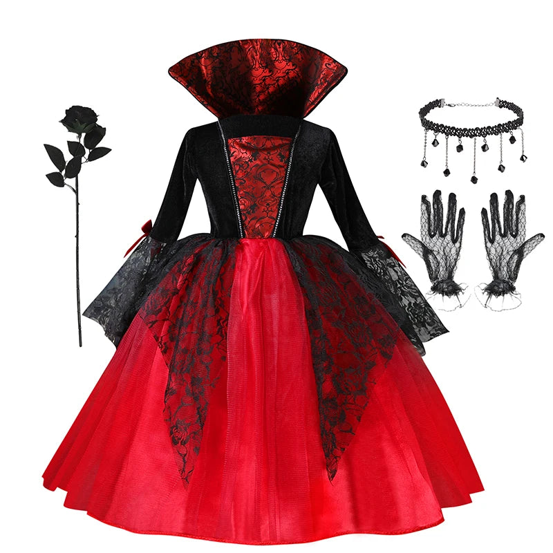 Vampire Princess Kids Costume
