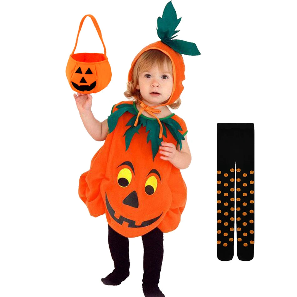 Little Pumpkin Kids Costume