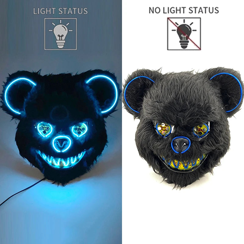Bloody Bunny & Bear LED Mask