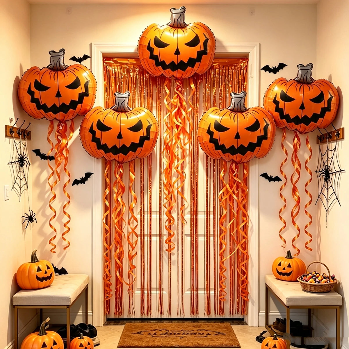Wicked Pumpkin Balloon Kit (7 pcs)