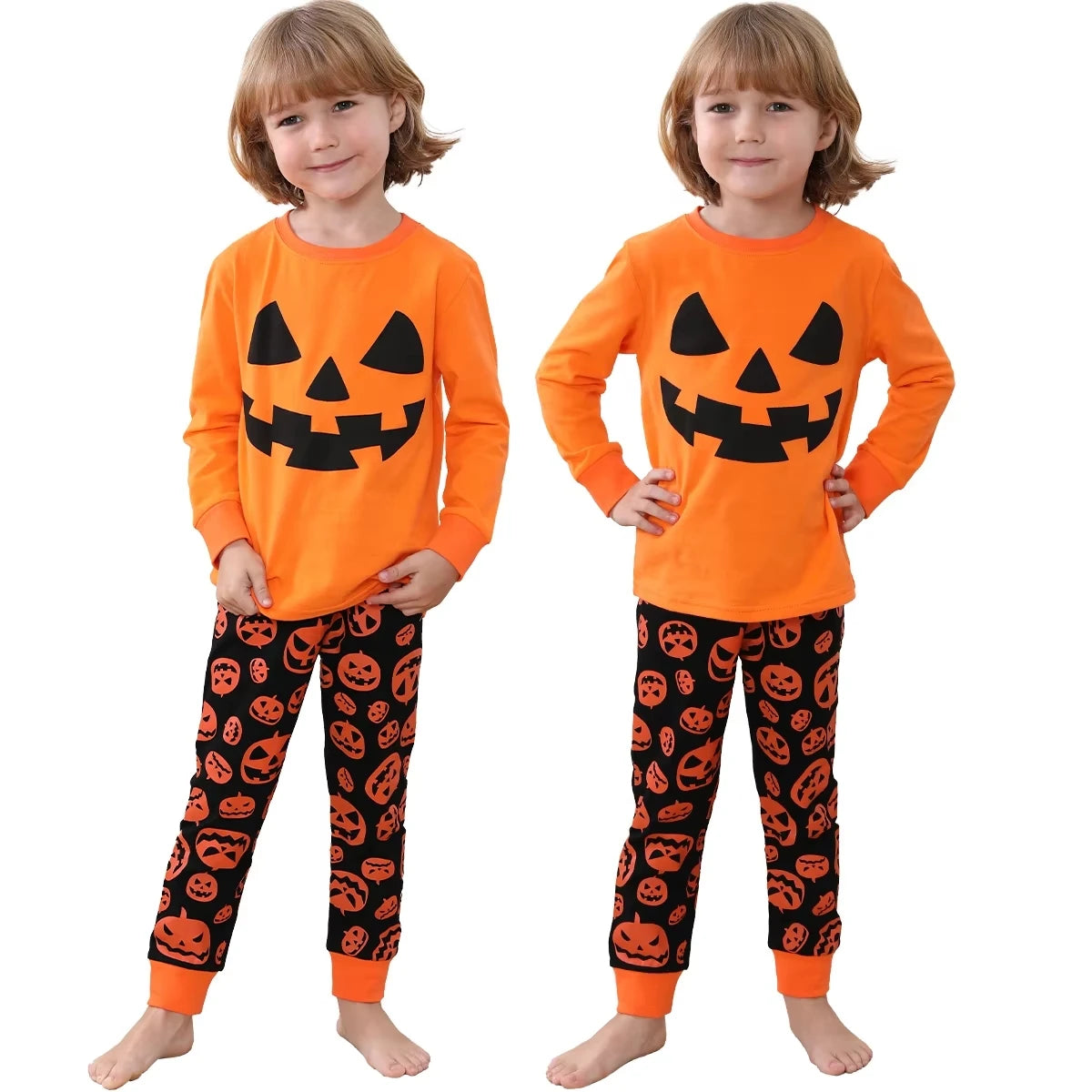 Glow Skeleton Kids Costume Pajamas
