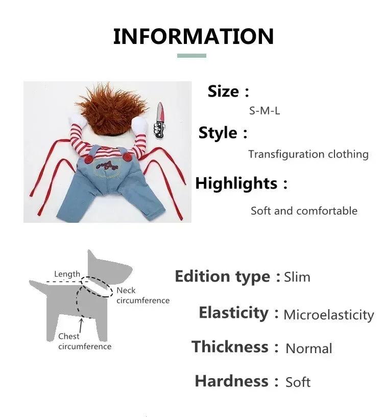 Monster Mash Pet Costumes (14 styles)