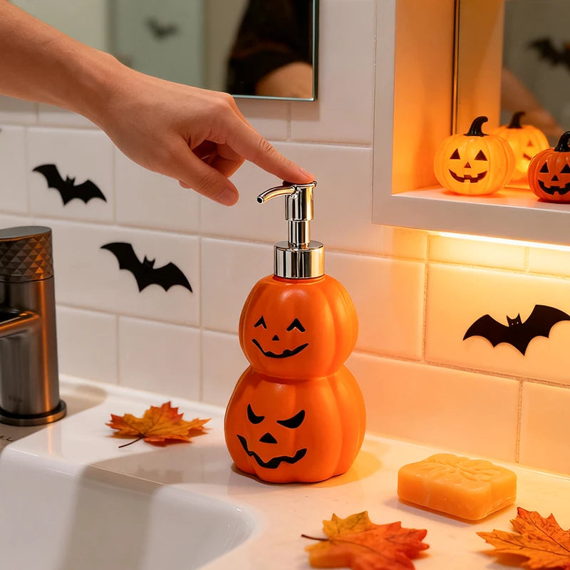 Jack-o'-Lantern Soap Dispenser