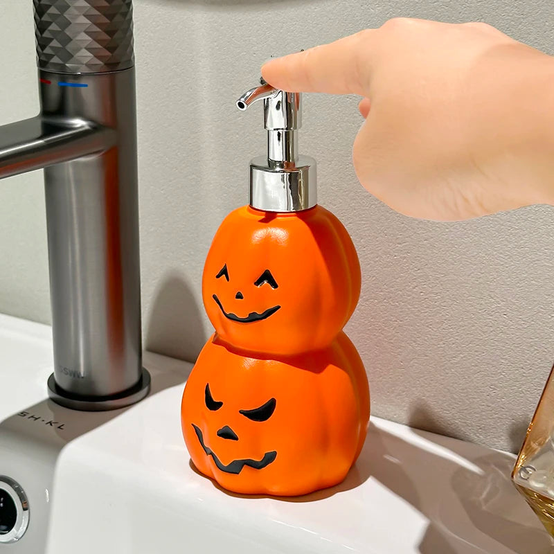 Jack-o'-Lantern Soap Dispenser