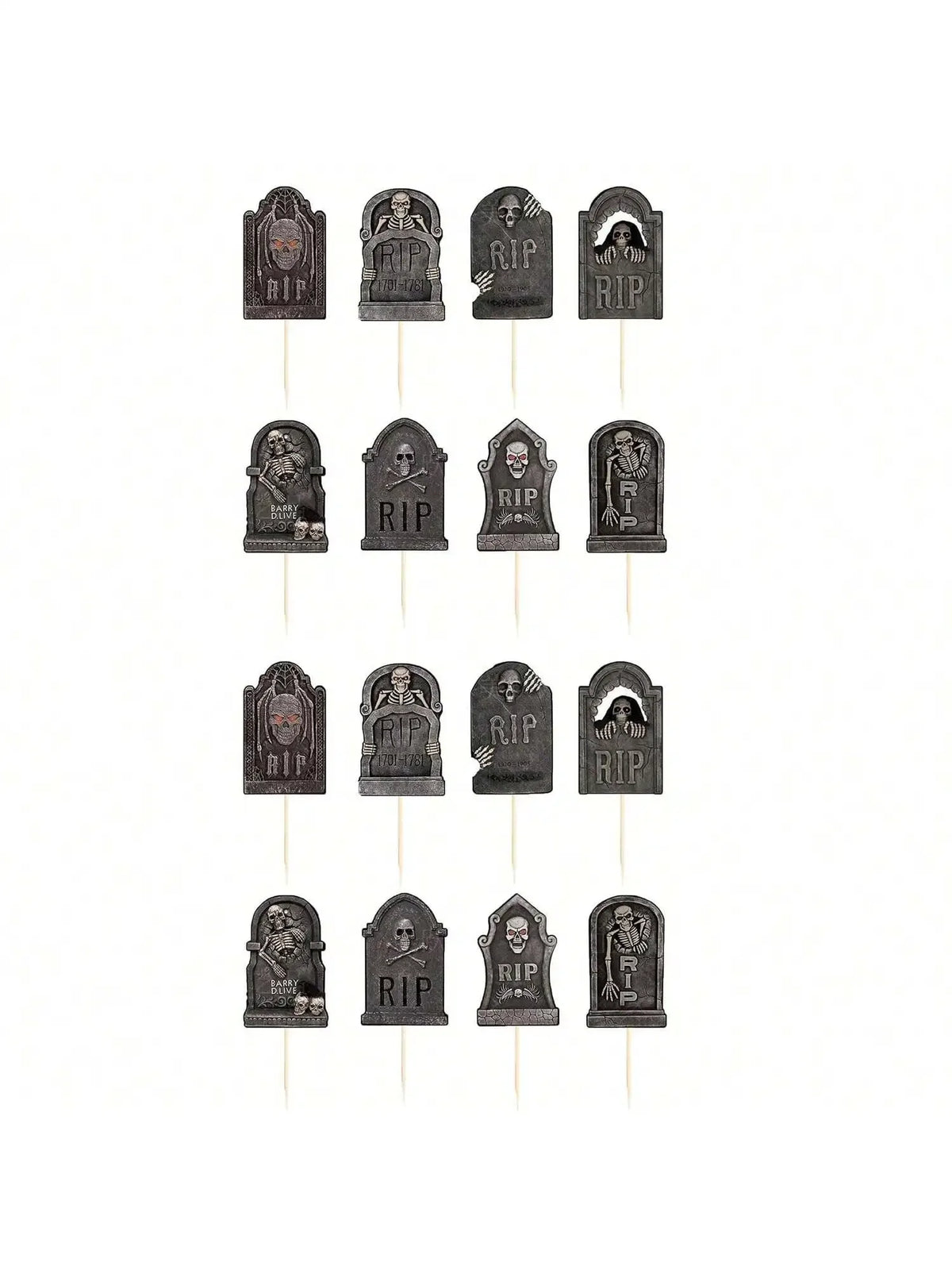 Graveyard Cupcake Toppers