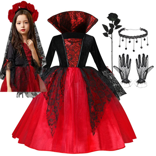 Vampire Princess Kids Costume