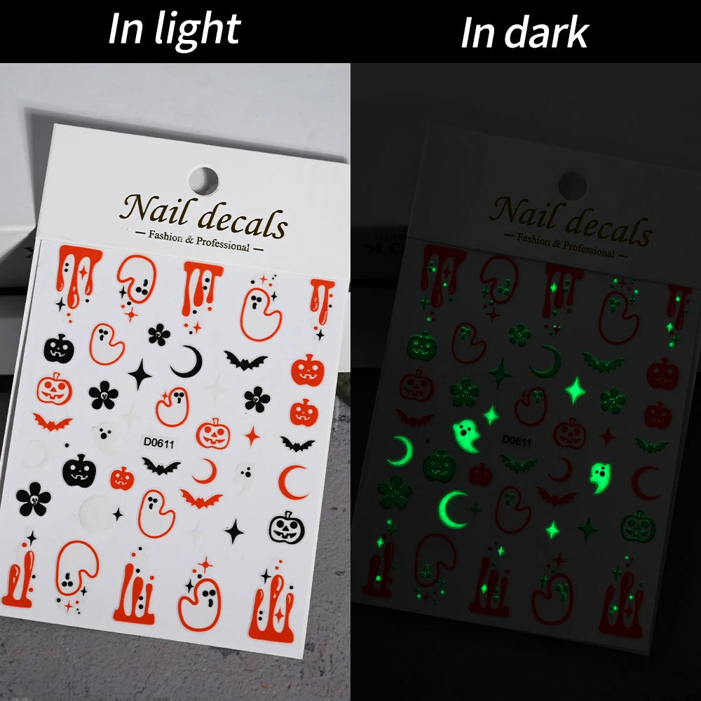Halloween Nail Art Stickers