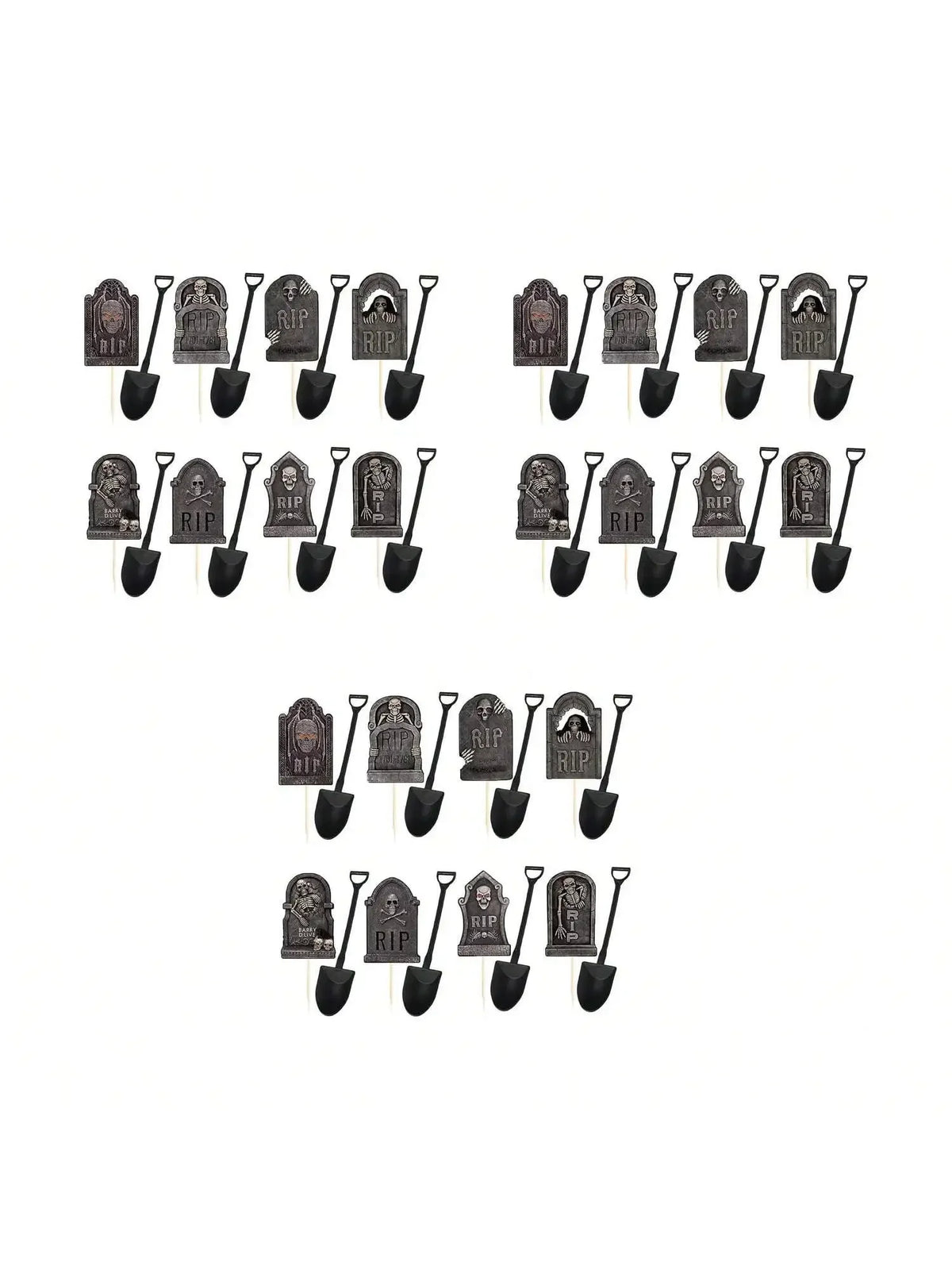 Graveyard Cupcake Toppers