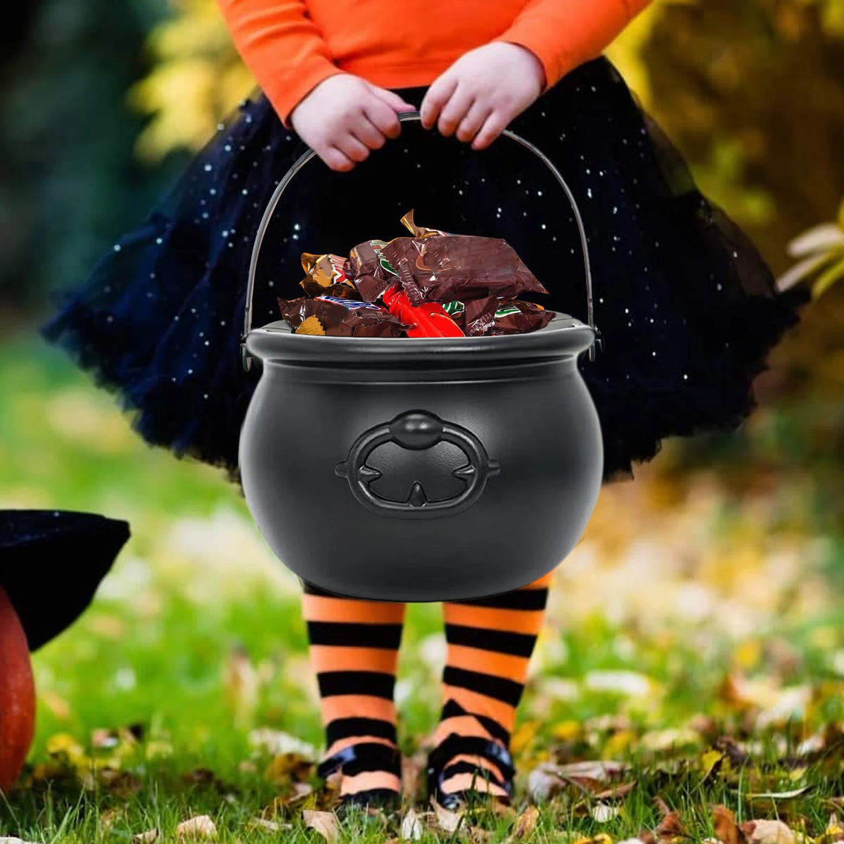 Witch's Cauldron Candy Bowls