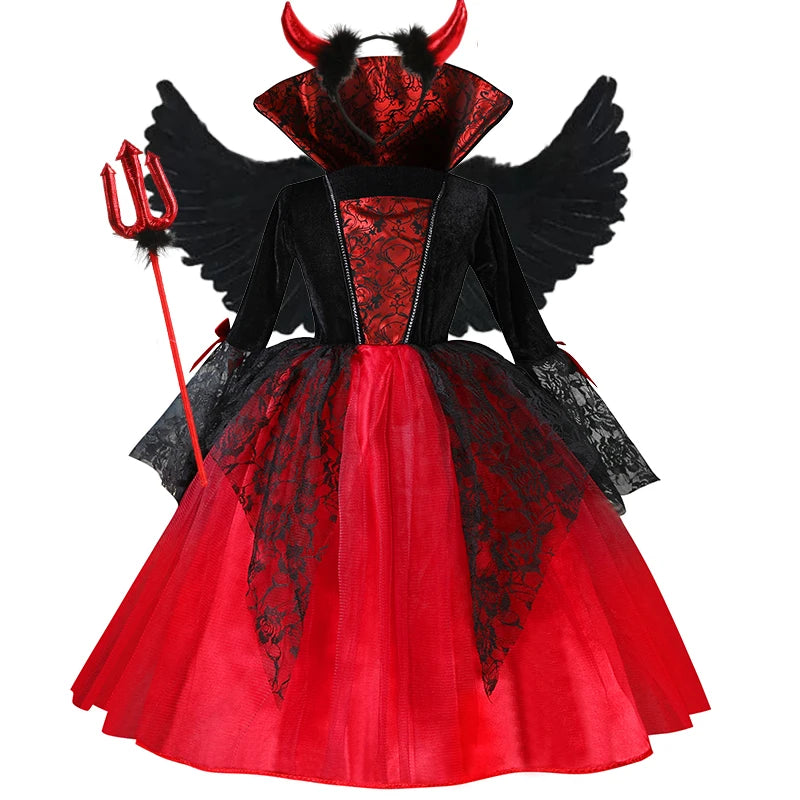 Vampire Princess Kids Costume
