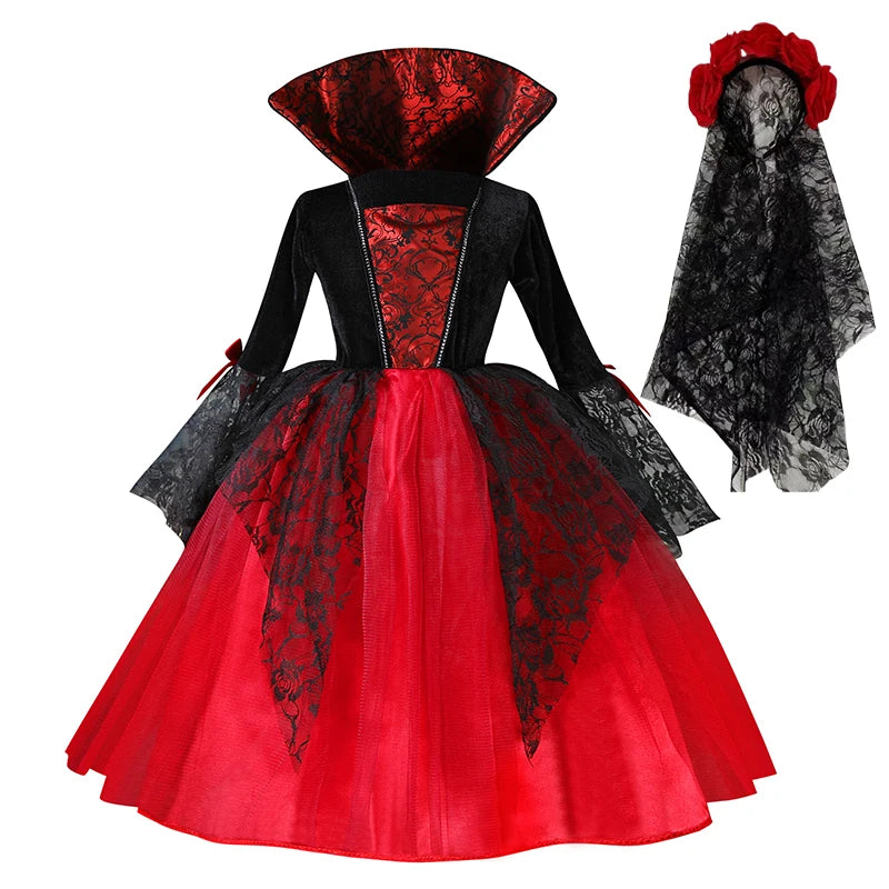 Vampire Princess Kids Costume
