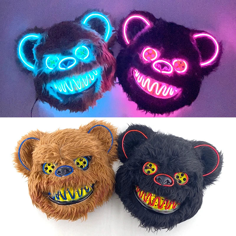 Bloody Bunny & Bear LED Mask