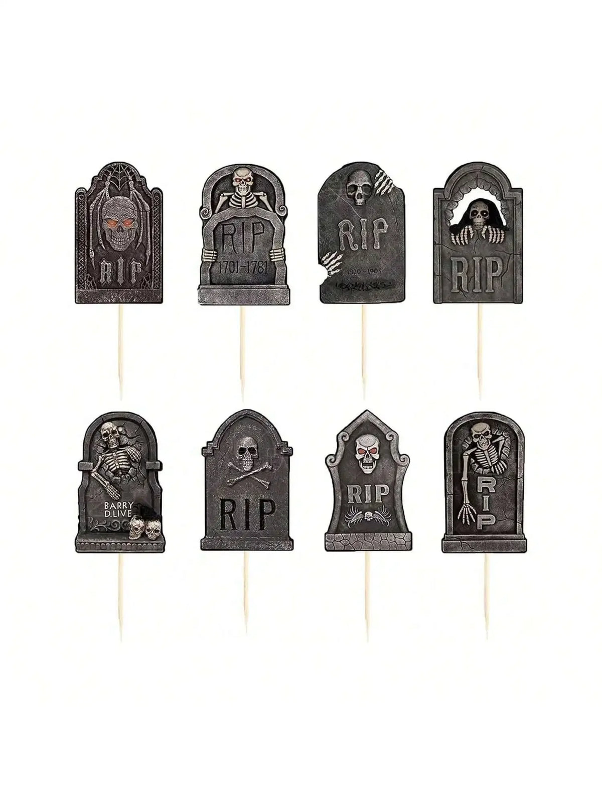 Graveyard Cupcake Toppers