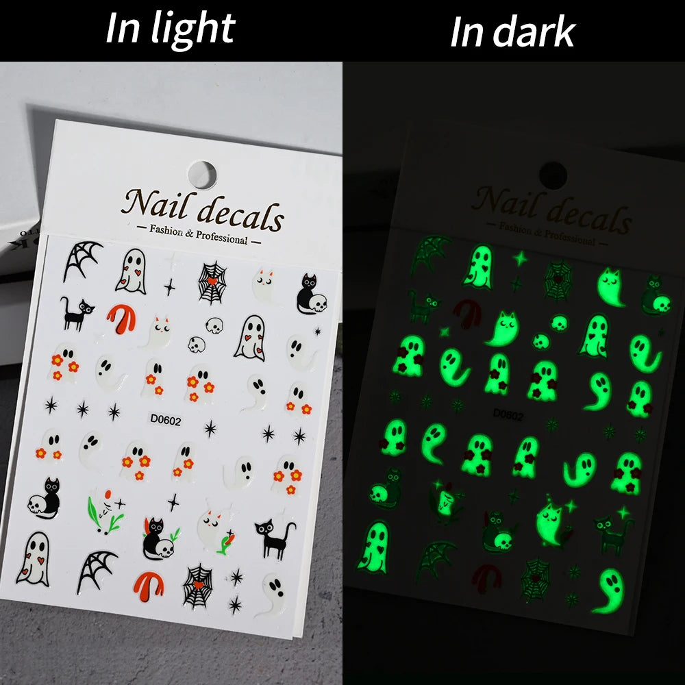 Halloween Nail Art Stickers