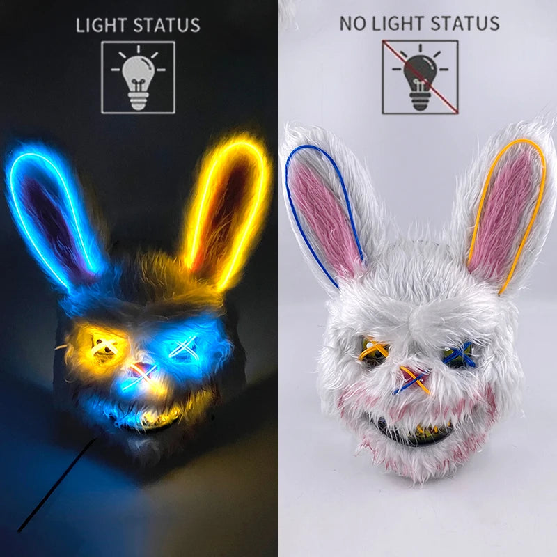 Bloody Bunny & Bear LED Mask