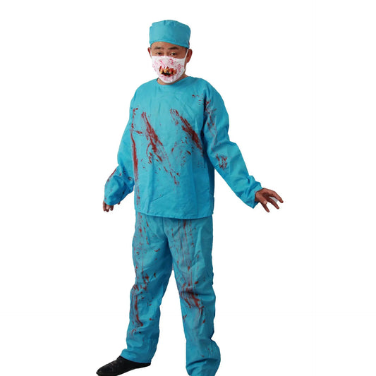 Bloody Surgeon Scrubs Costume