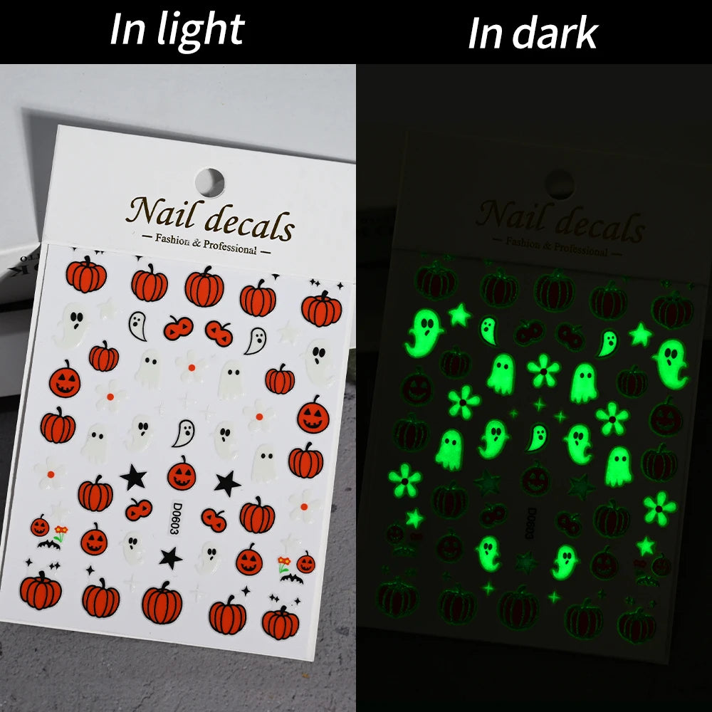 Halloween Nail Art Stickers