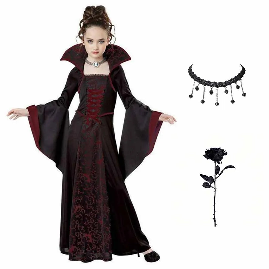 Vampire Queen Kids Costume
