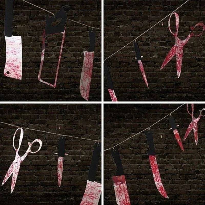 Blood-Soaked Weapons Garland