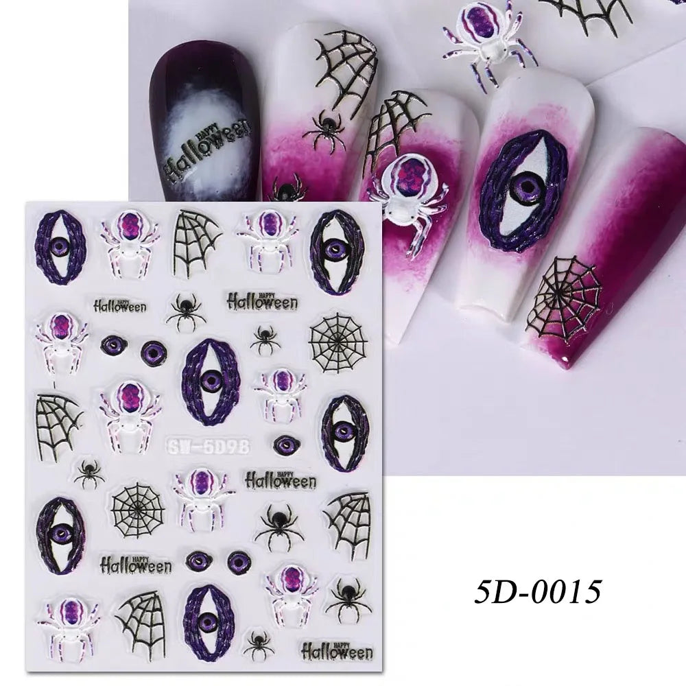 Halloween Nail Art Stickers