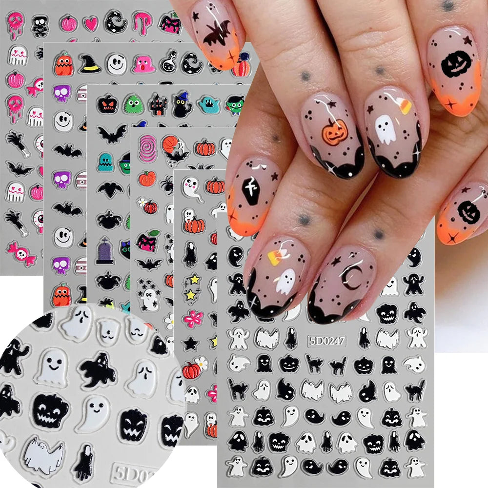 Halloween Nail Art Stickers