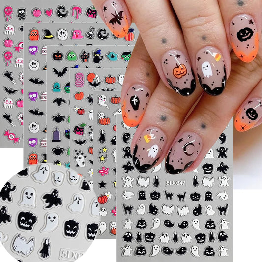 Halloween Nail Art Stickers