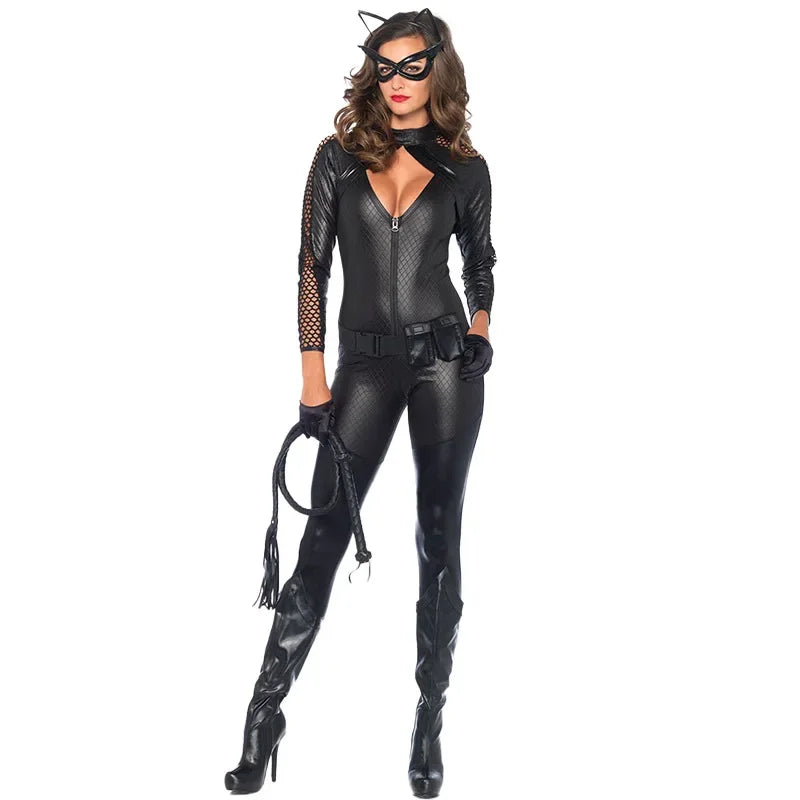 Black Cat Catsuit Costume