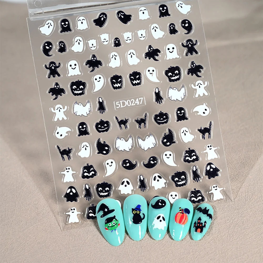 Halloween Nail Art Stickers